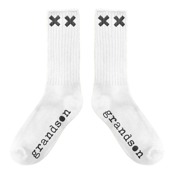 XX White Crew Socks